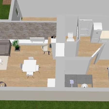 Ferienwohnung Le P'Tit Boheme, Terrasse Privative. Lanester Exterior foto